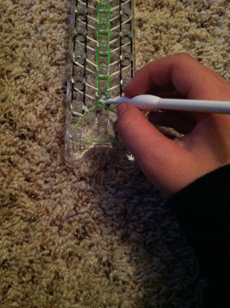 Take the next top white band...