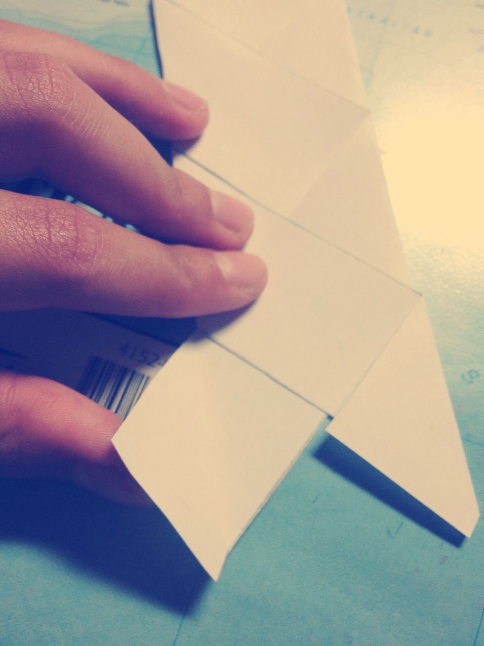 Take the other strip and do the same.