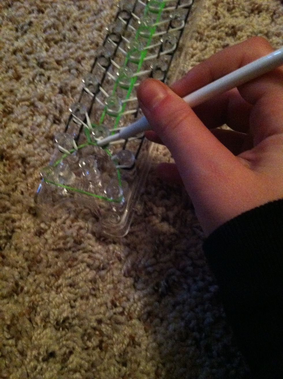 Take the other white band...