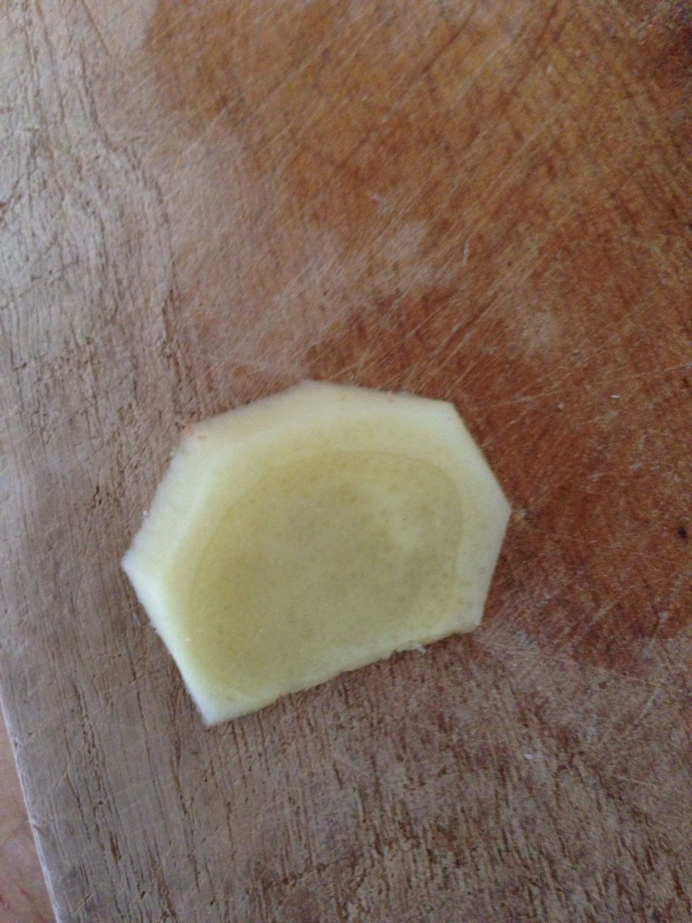 Take the skin off with the knife