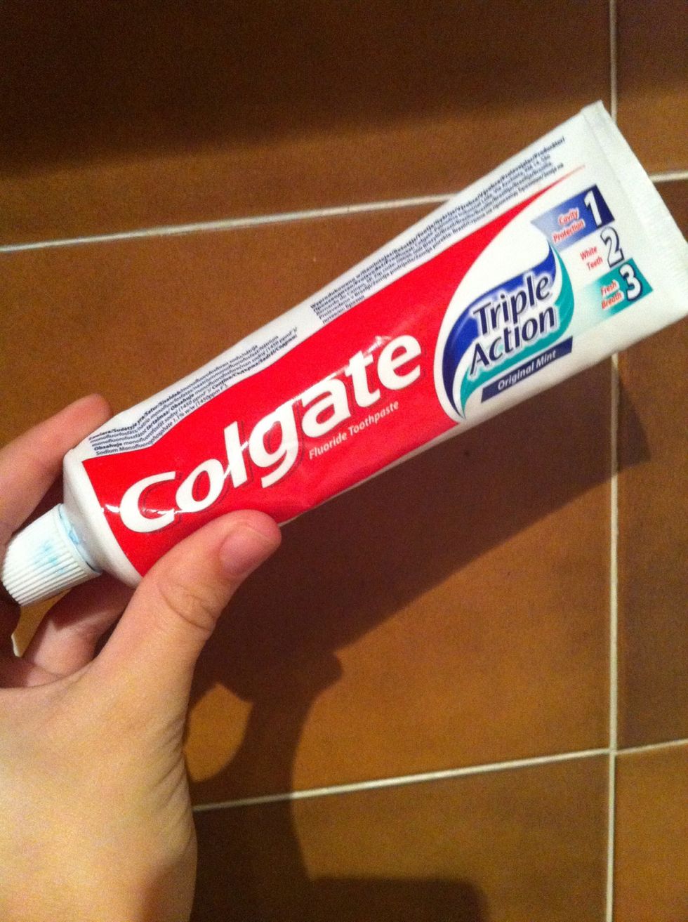 Take the toothpaste i use this one
