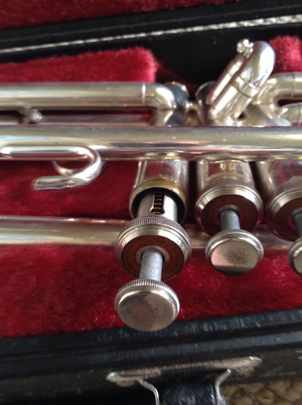 Take the valve out of the trumpet