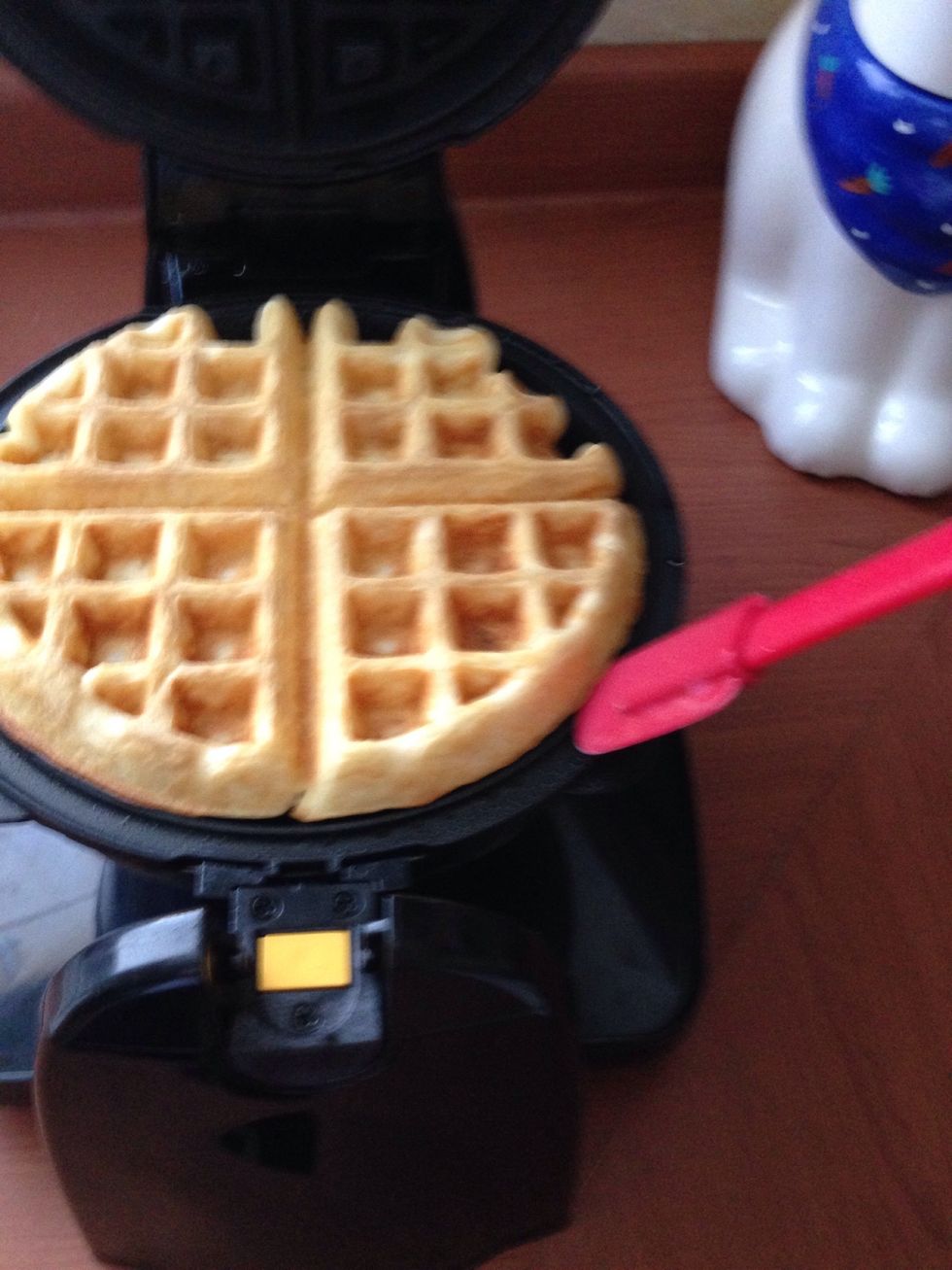 Take the waffle