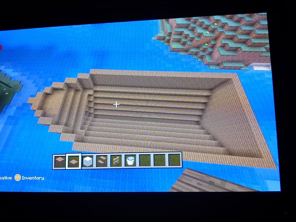 Take the water out of the hull.