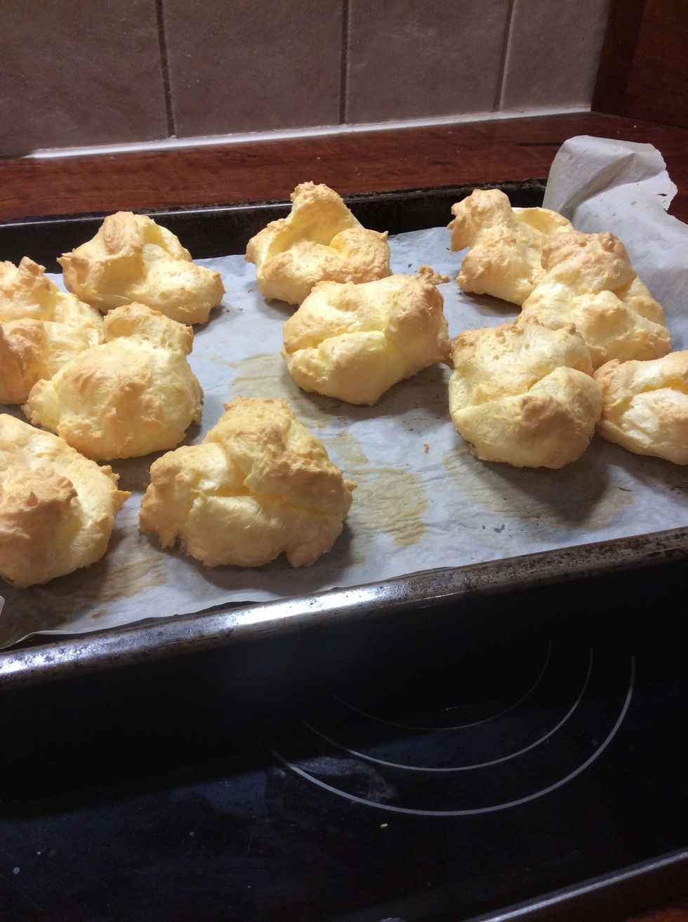 Take them out of the oven and let them cool