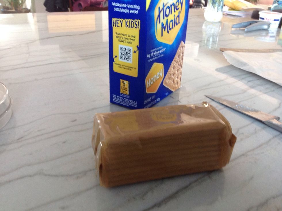 Take this much of your gram crackers