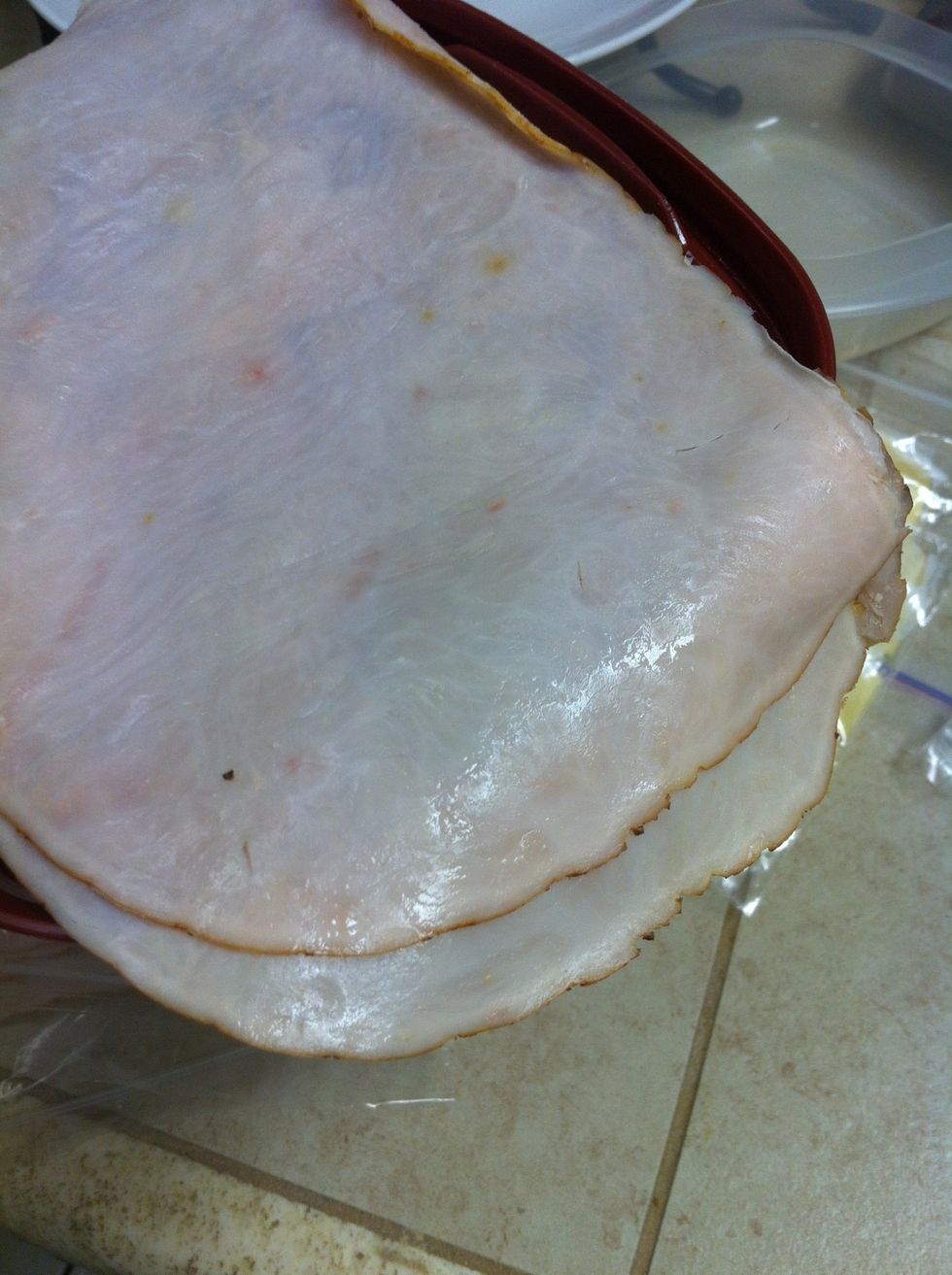 Take two slices of your favorite lunch meat