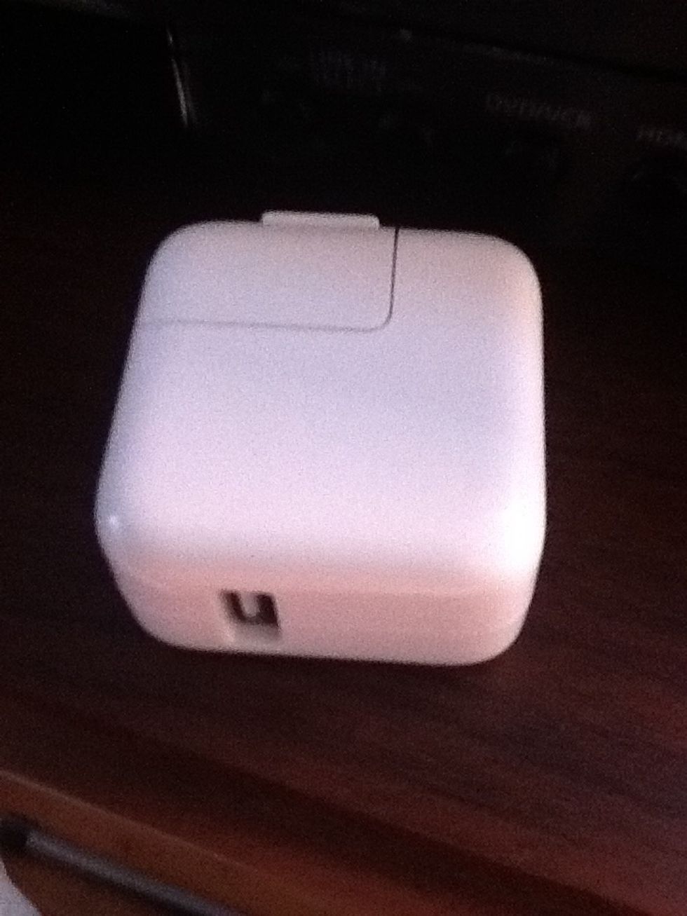 Take your apple brick charger