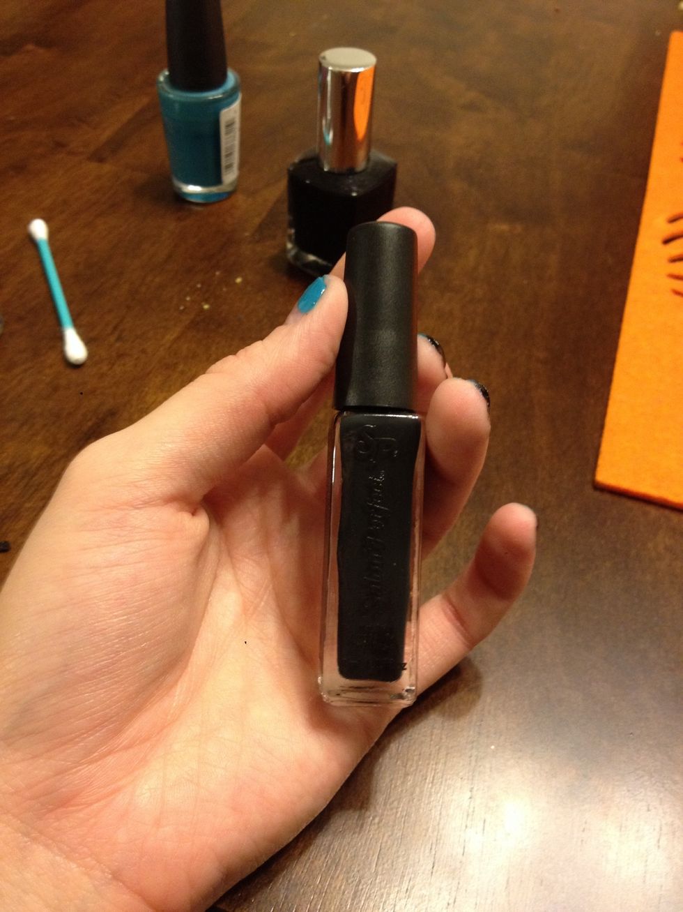 Take your black (and a thin art brush)...