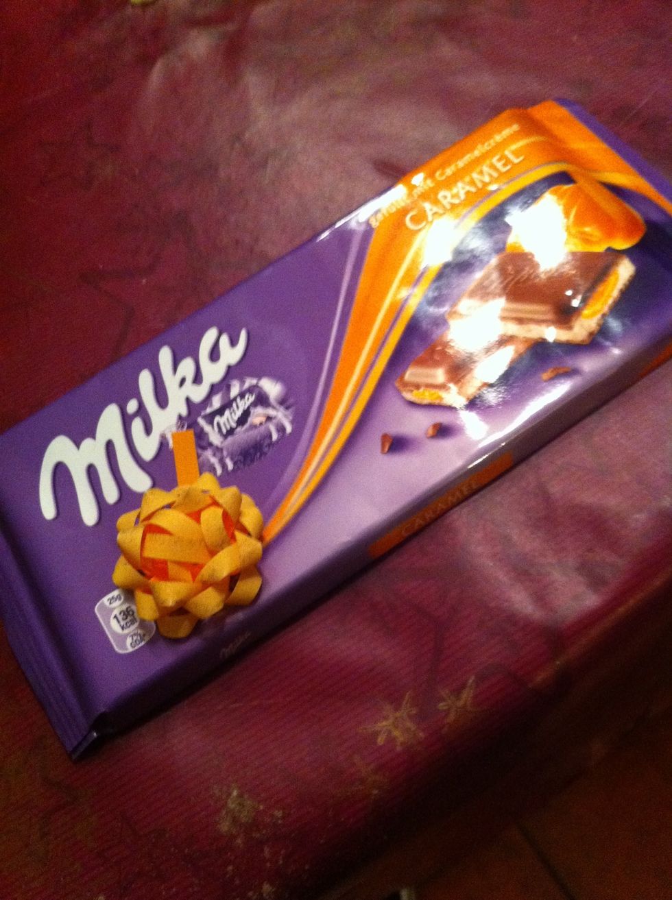 Take your caramel filled chocolate