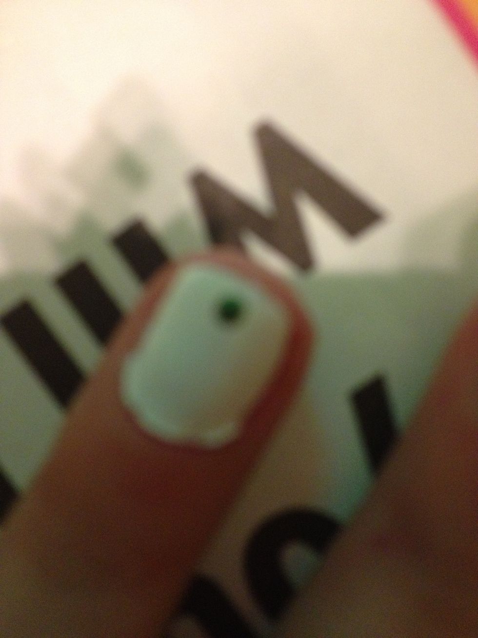 Take your dotter thing and make a green dot