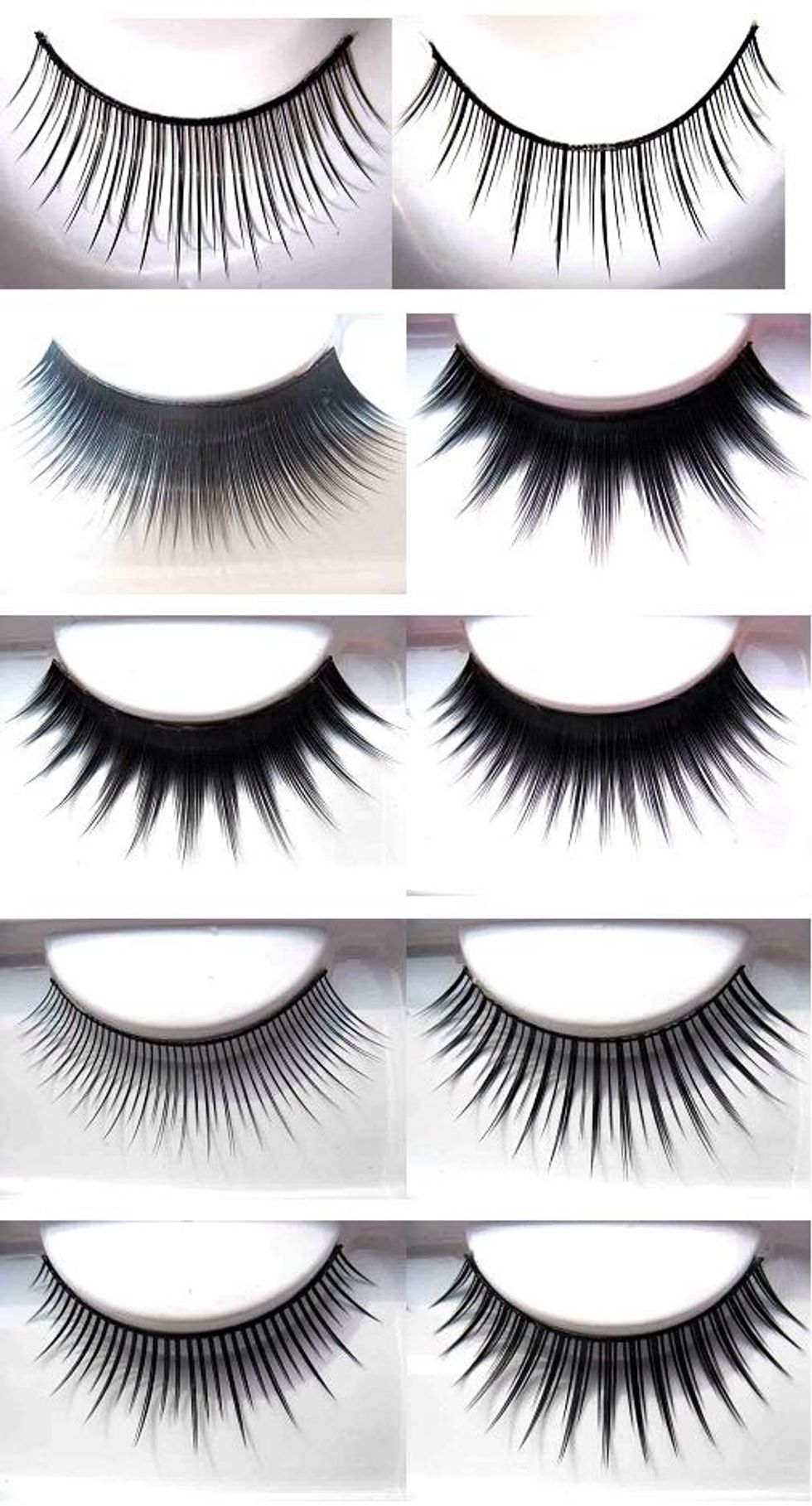 Take your fake lashes.