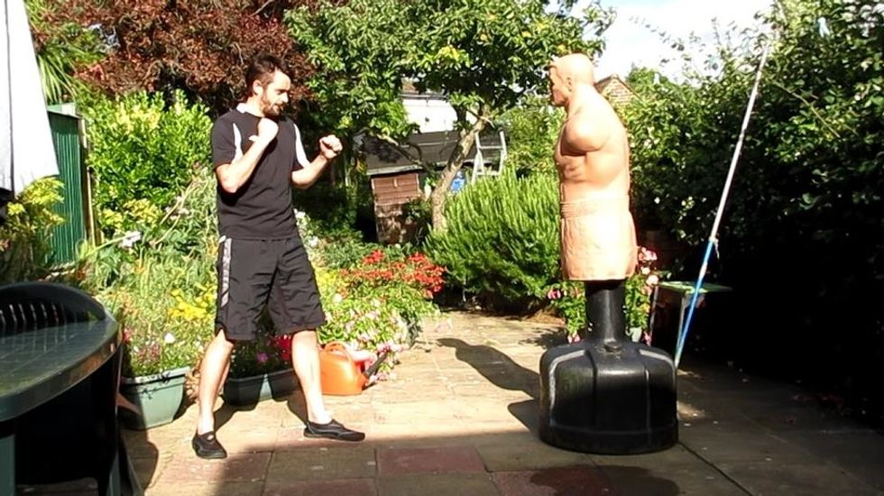 Take your fighting stance