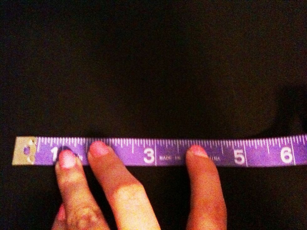 Take your first board and draw a horizontal line every 5 inches