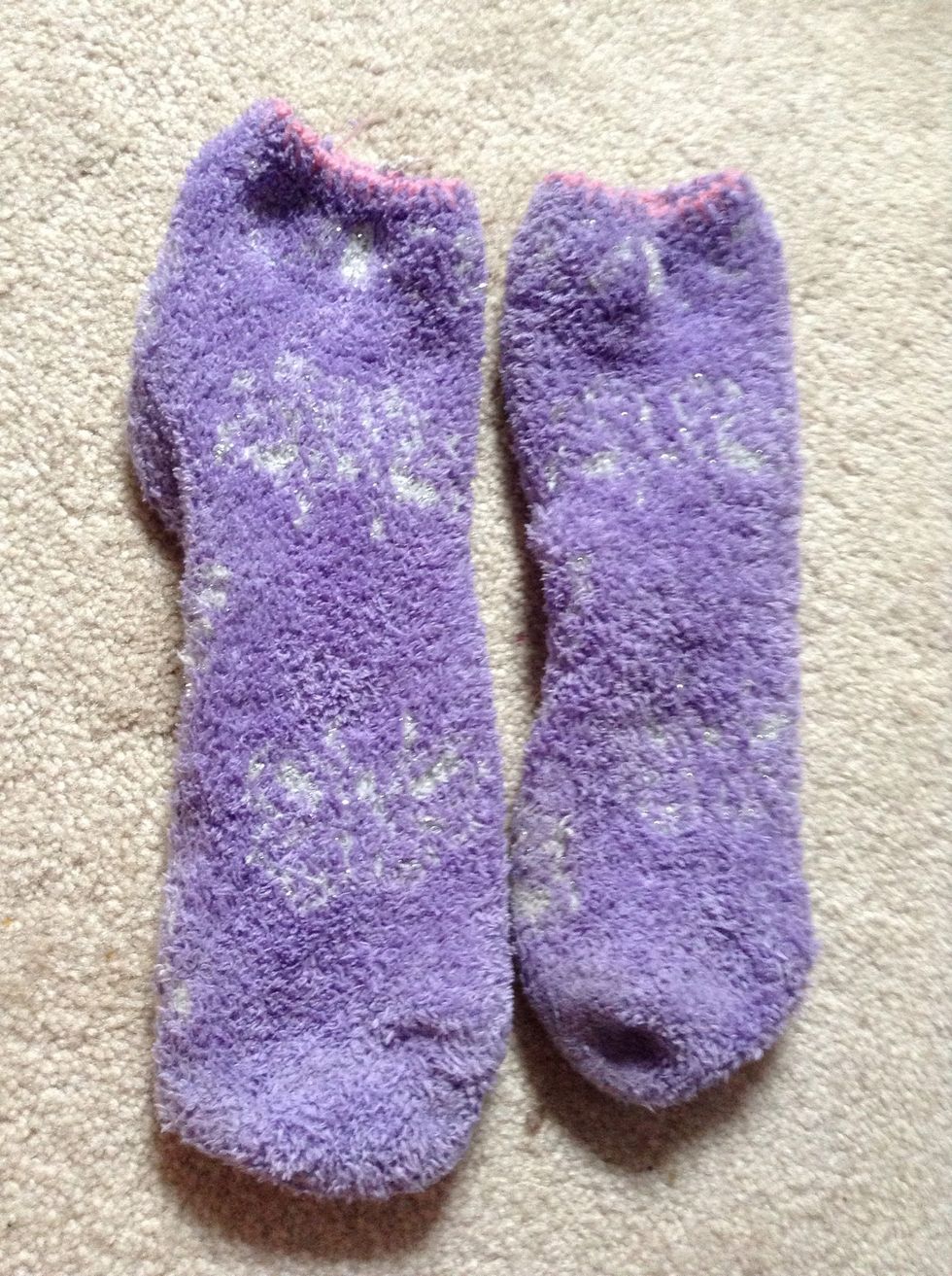 Take your fuzzy socks and...