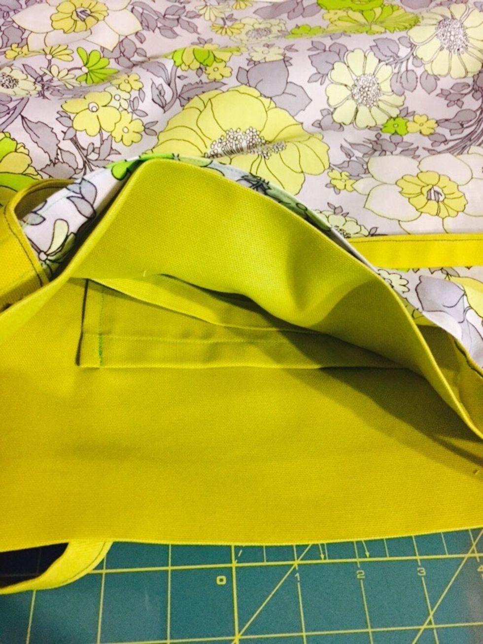 Take your inner shell and place it inside of your outer shell.