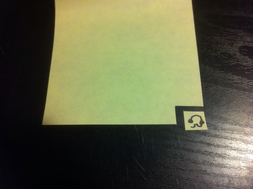 Take your knife and cut it out into whatever shape you want. I used a square but I could have used a triangle, star, circle, or any other closed plane shape. Be creative!