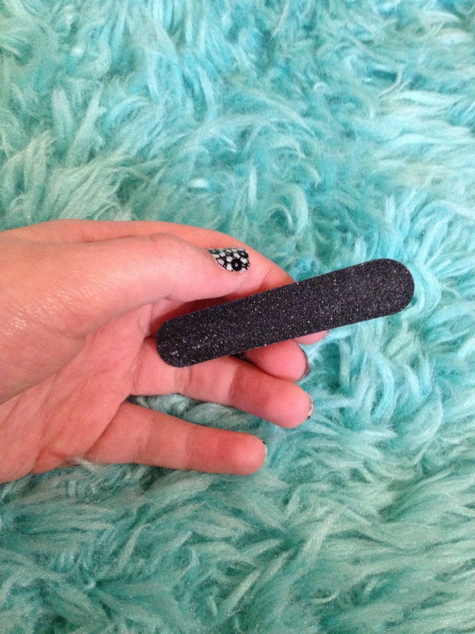 Take your nail filer