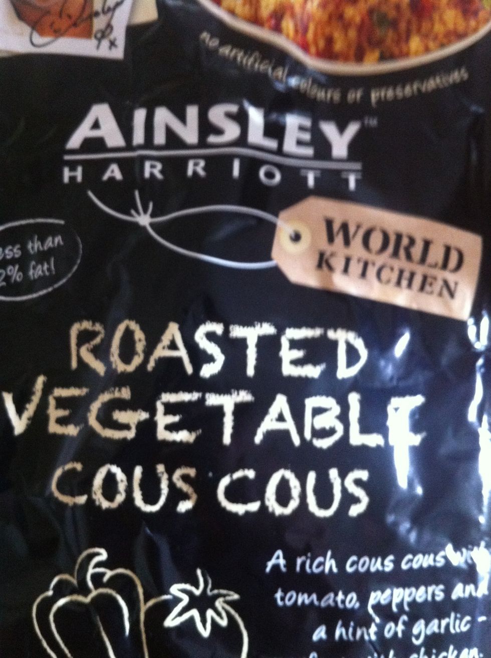 Take your pack, purchased from any good supermarket.