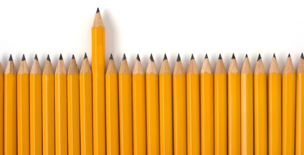 Take your pencils and write a story on your paper