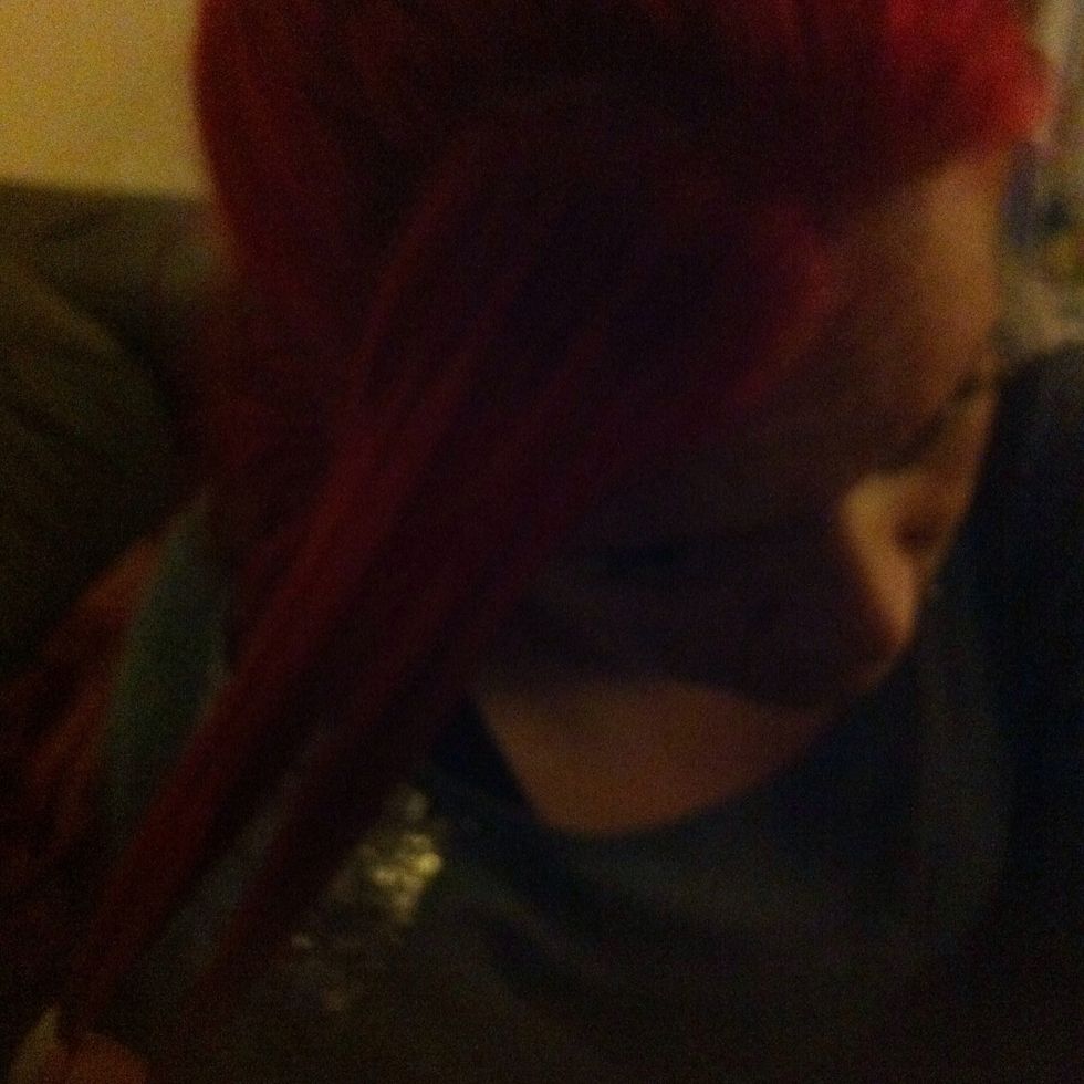 Take your piece of hair