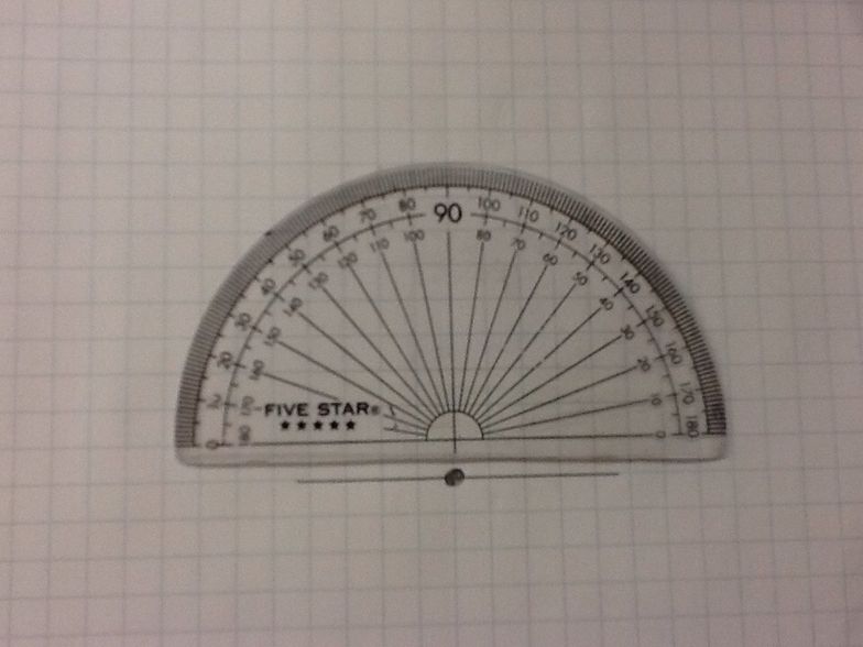 How to draw reflex angle using protractor. construct reflex angle
