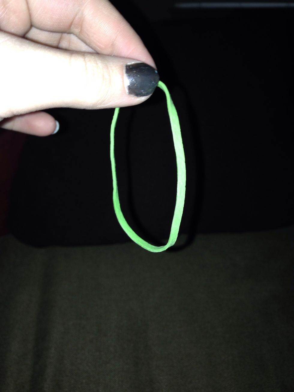 Take your rubber band