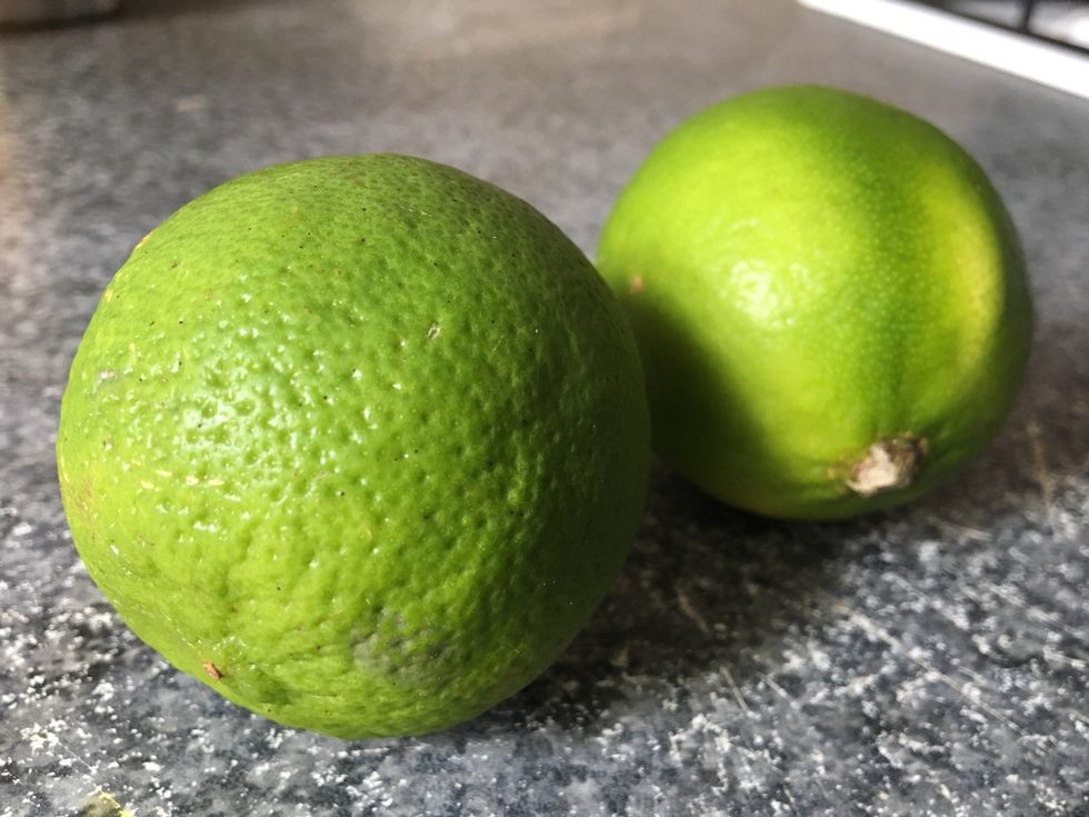 Take your two limes