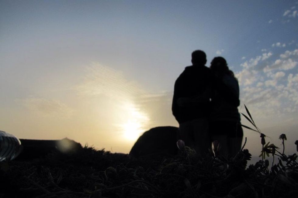 Taken using the sun as a light source