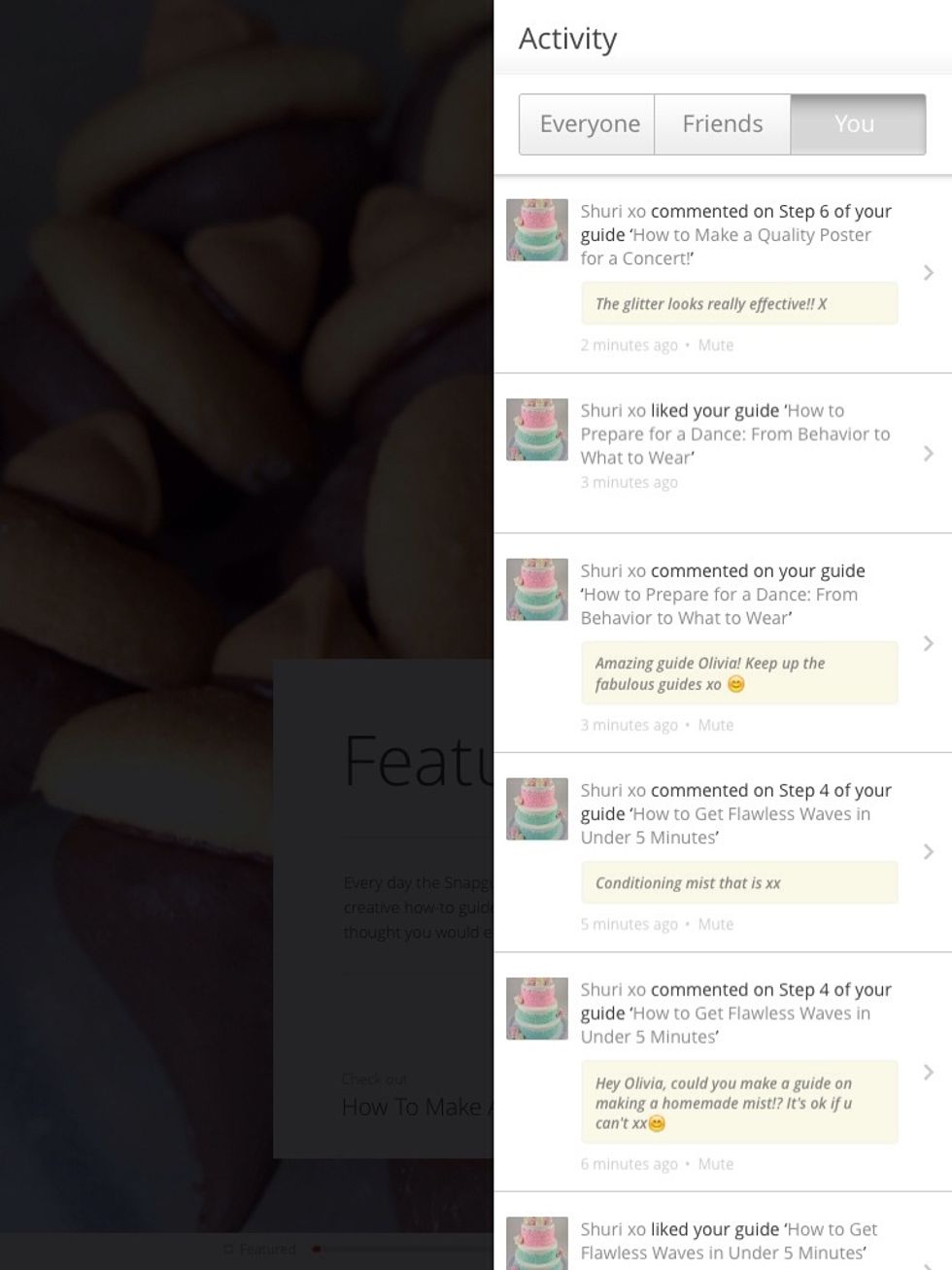 Taking a moment to talk to my viewers, shoutout to Shuri XO. She is so sweet and amazing.\ud83d\ude18