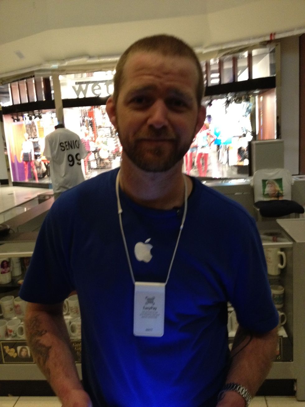 talk to a friendly apple person. they'll remind you to recall your Apple ID if you want in store setup.