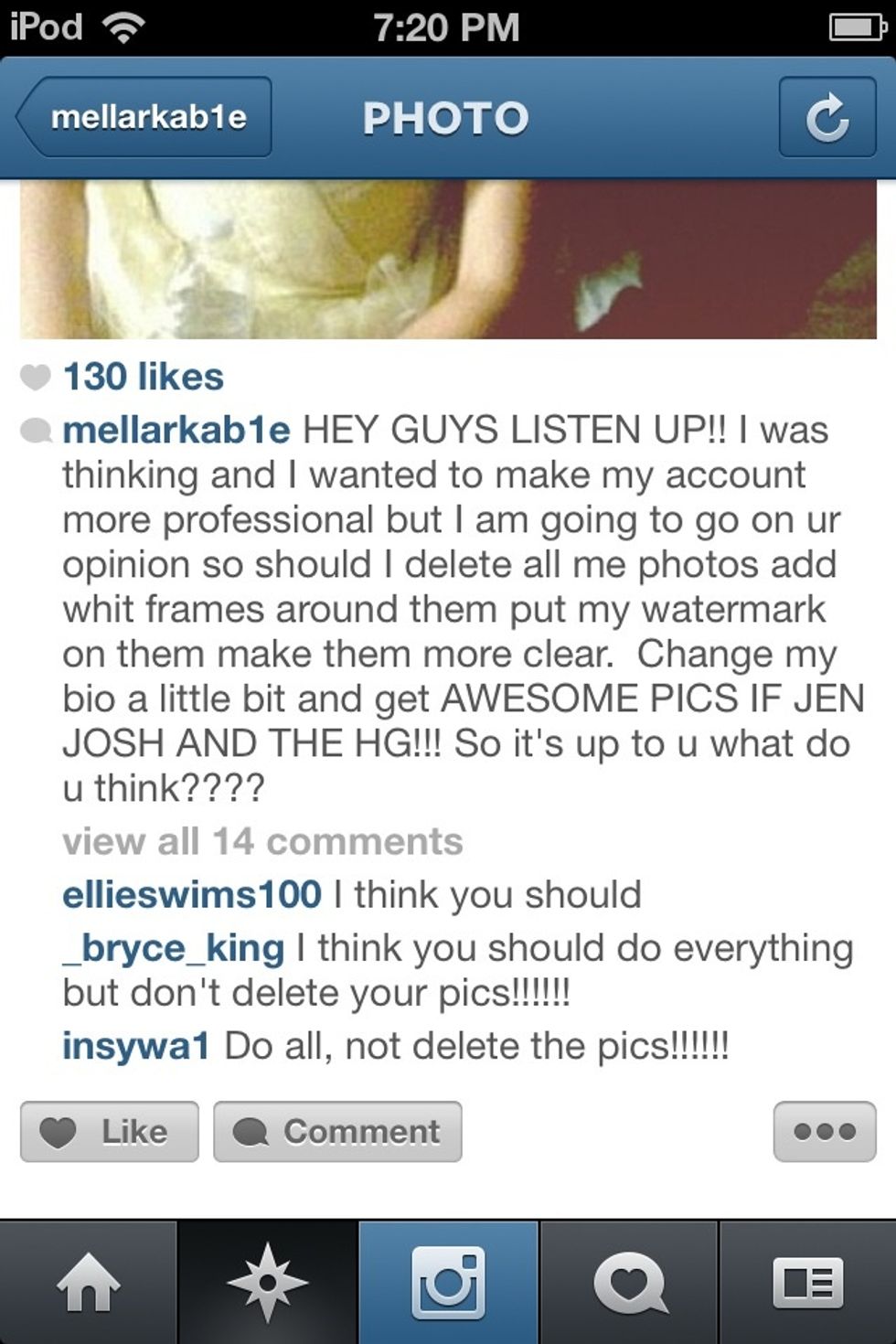 Talk to your followers and interact with them.