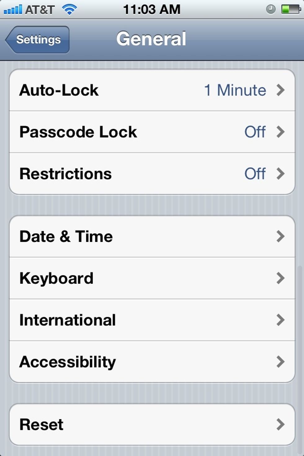 Tap accessibility.