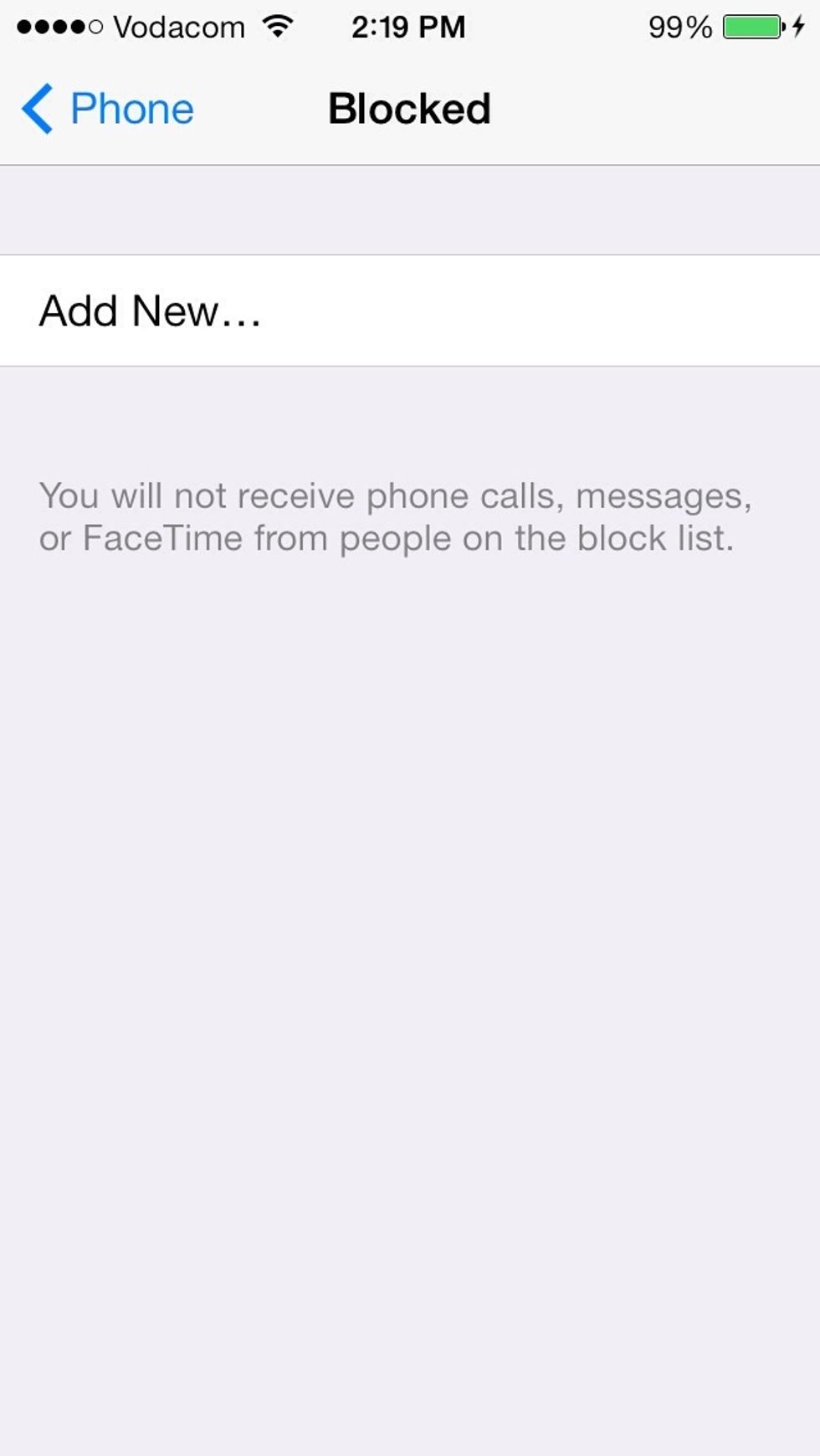 Tap Add New