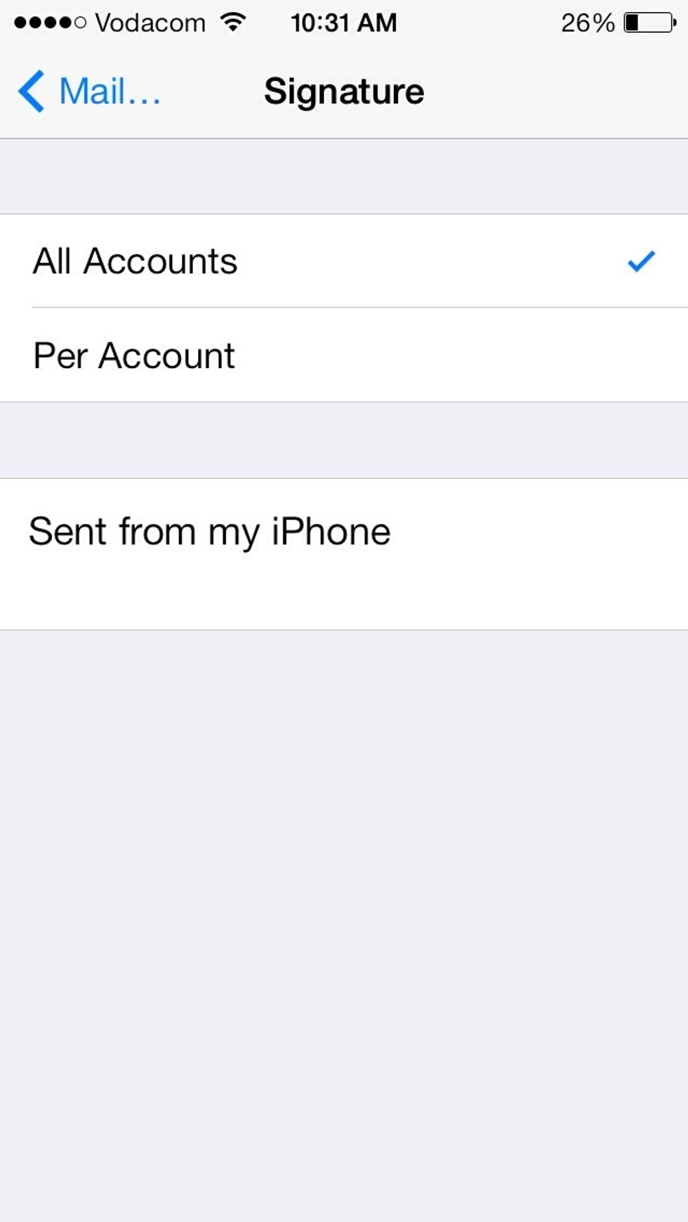 Tap All Accounts or Per Account