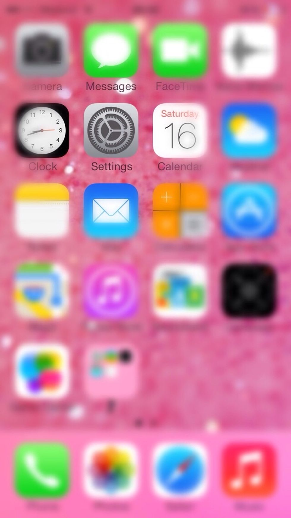 Tap at settings \ud83d\udcf2