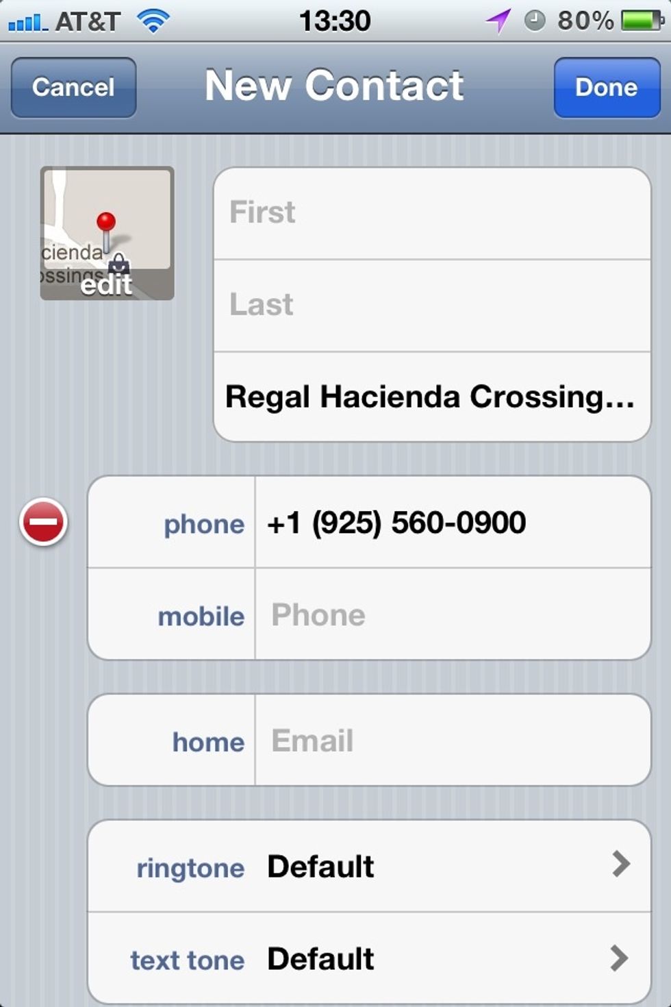 Tap "Done" \u2014 the Address Book on iPhone will be populated automatically.