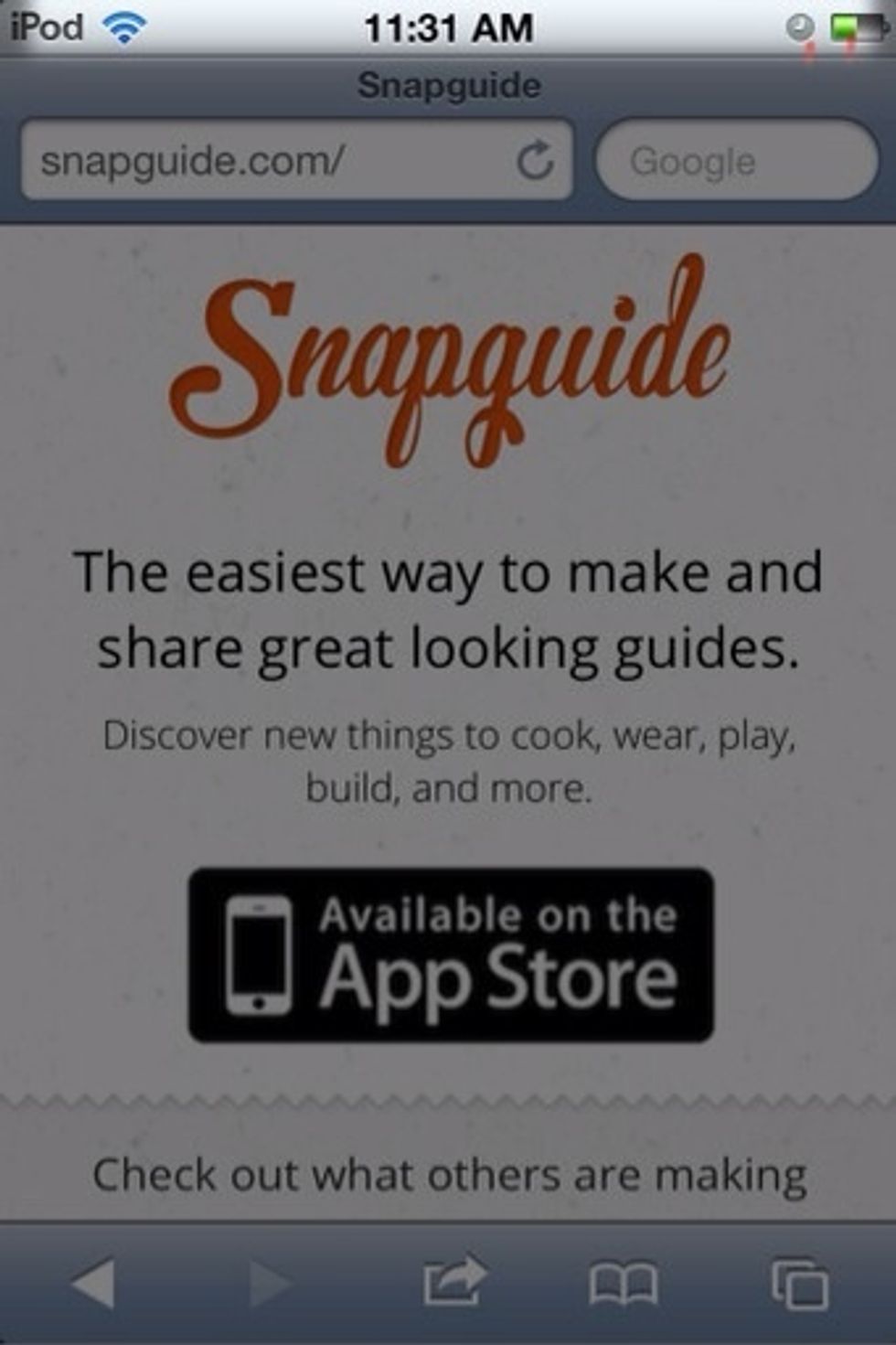 Tap once on the status bar, where the time and battery life are displayed and you'll jump to the top. This works for websites, email, contacts and many other apps.