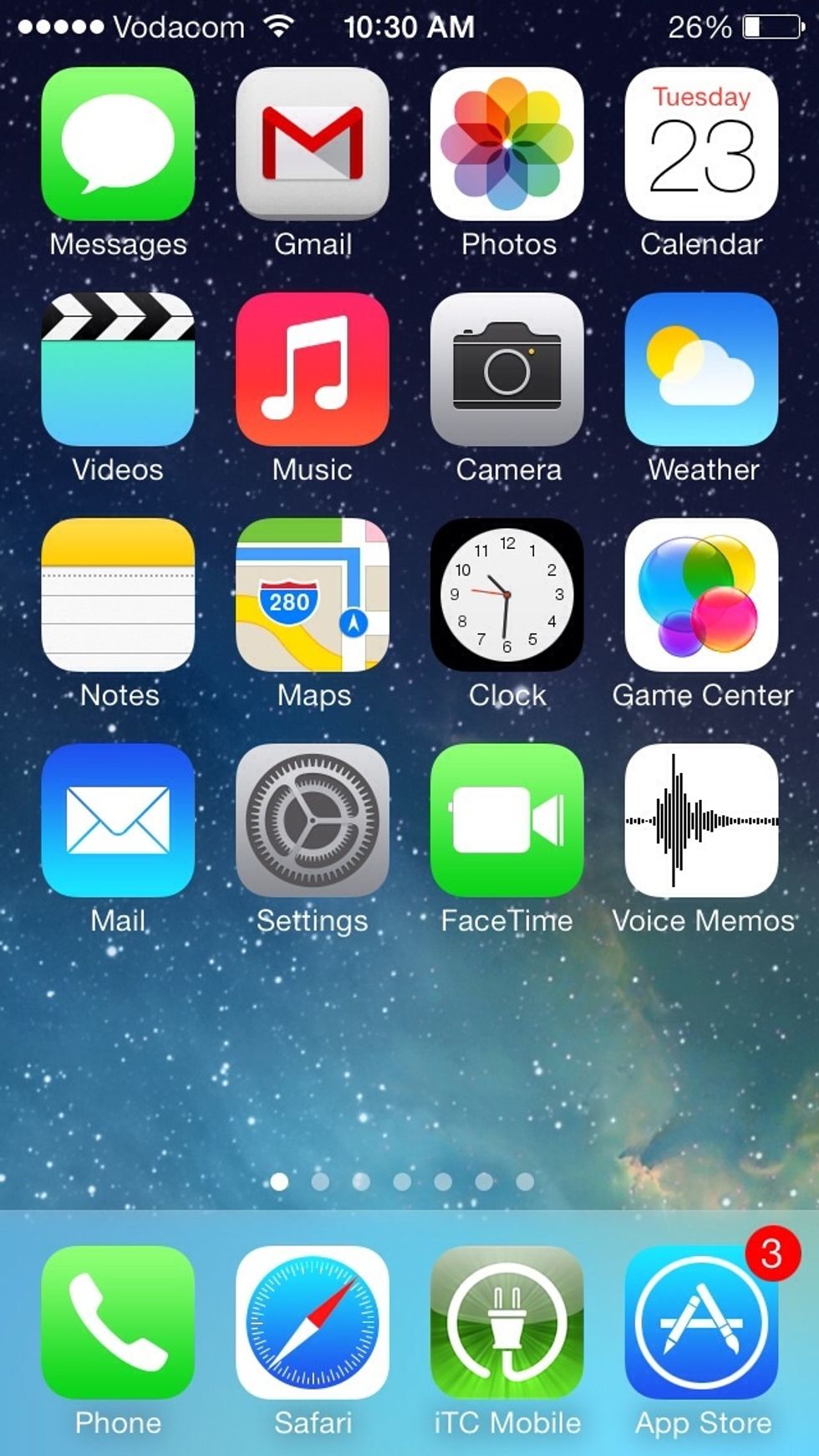 Tap Settings
