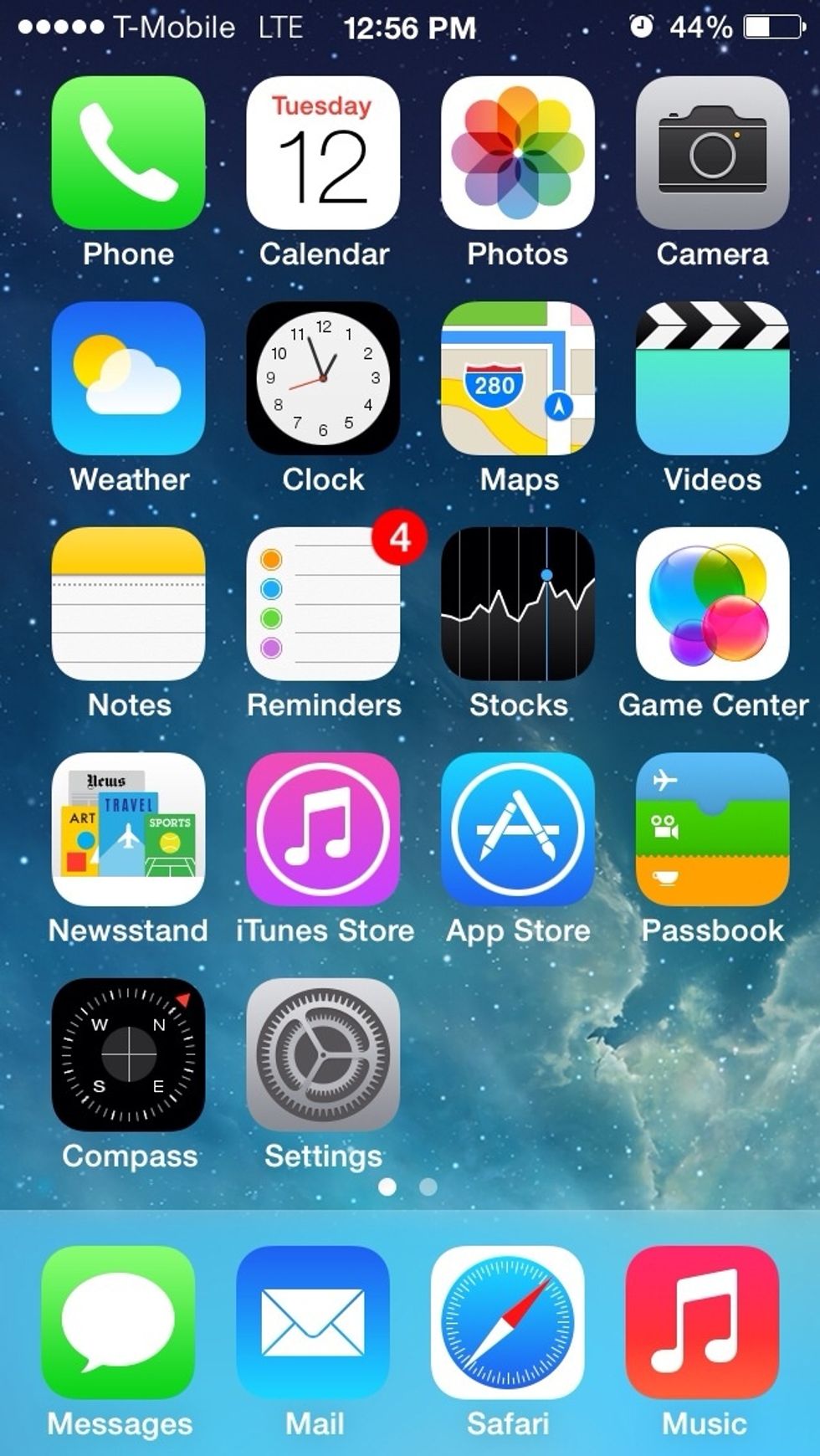 Tap the App Store icon