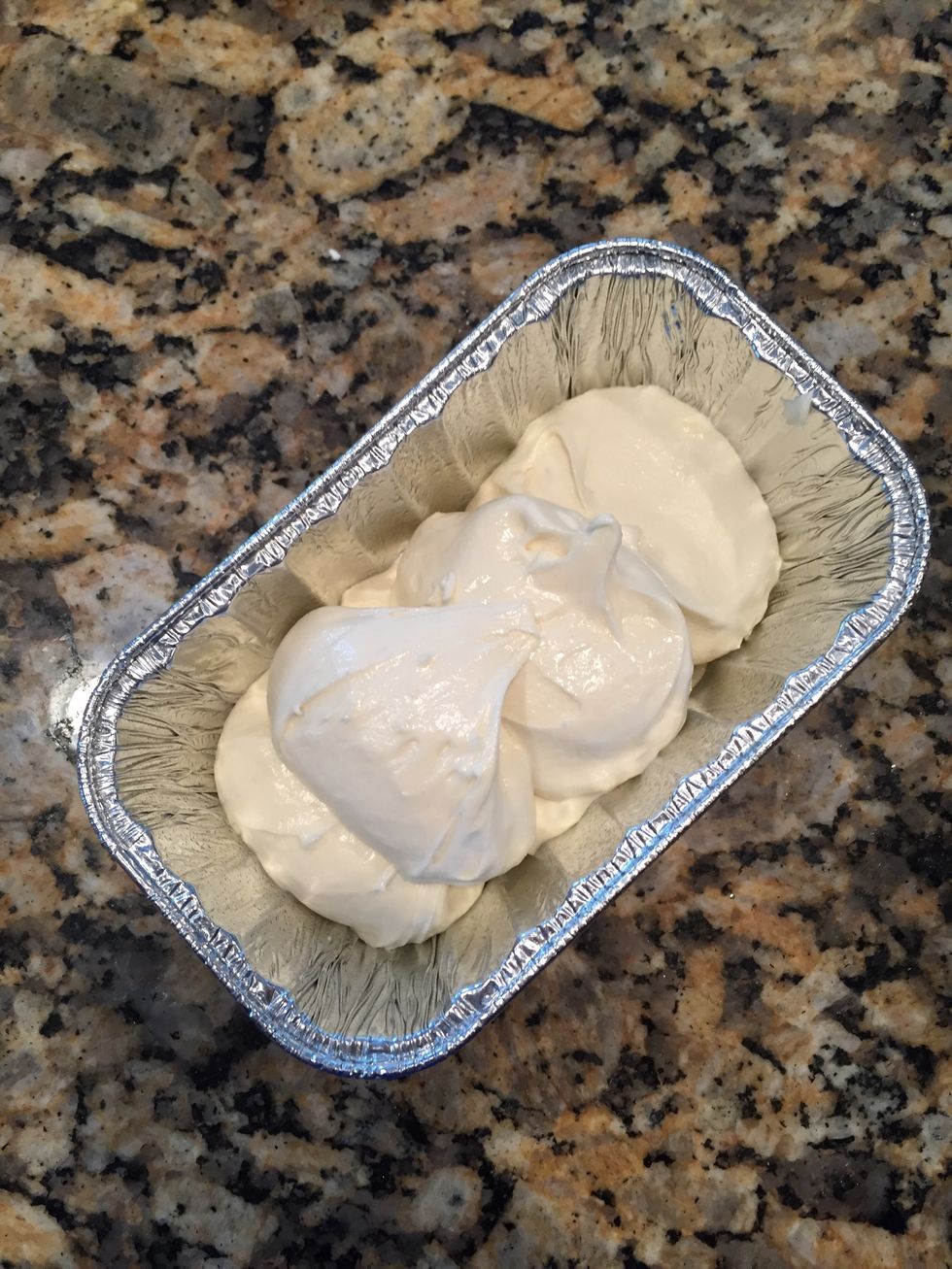 Tap the bottoms gently on your counter to even out the batter