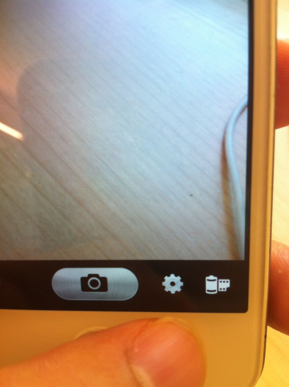 Tap the settings icon here.