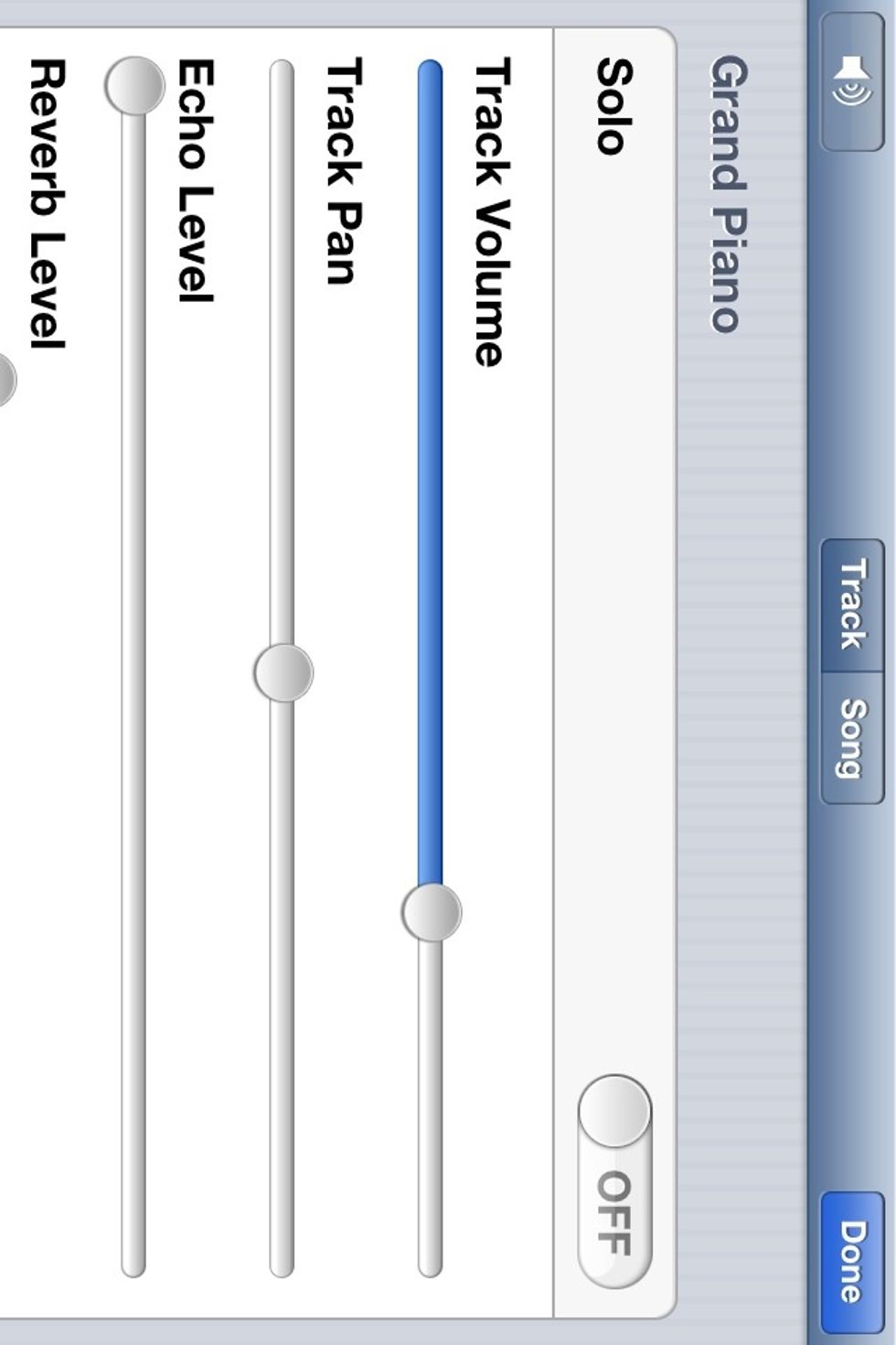 Tap where it says SONG at the top.