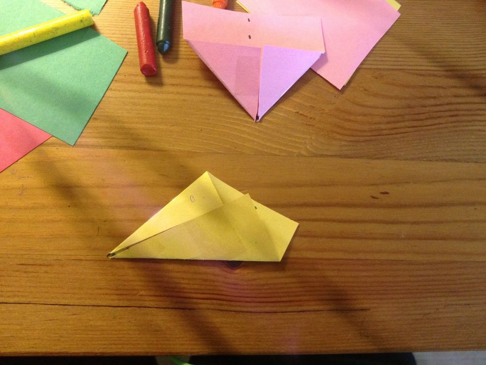 Tape/glue folds down