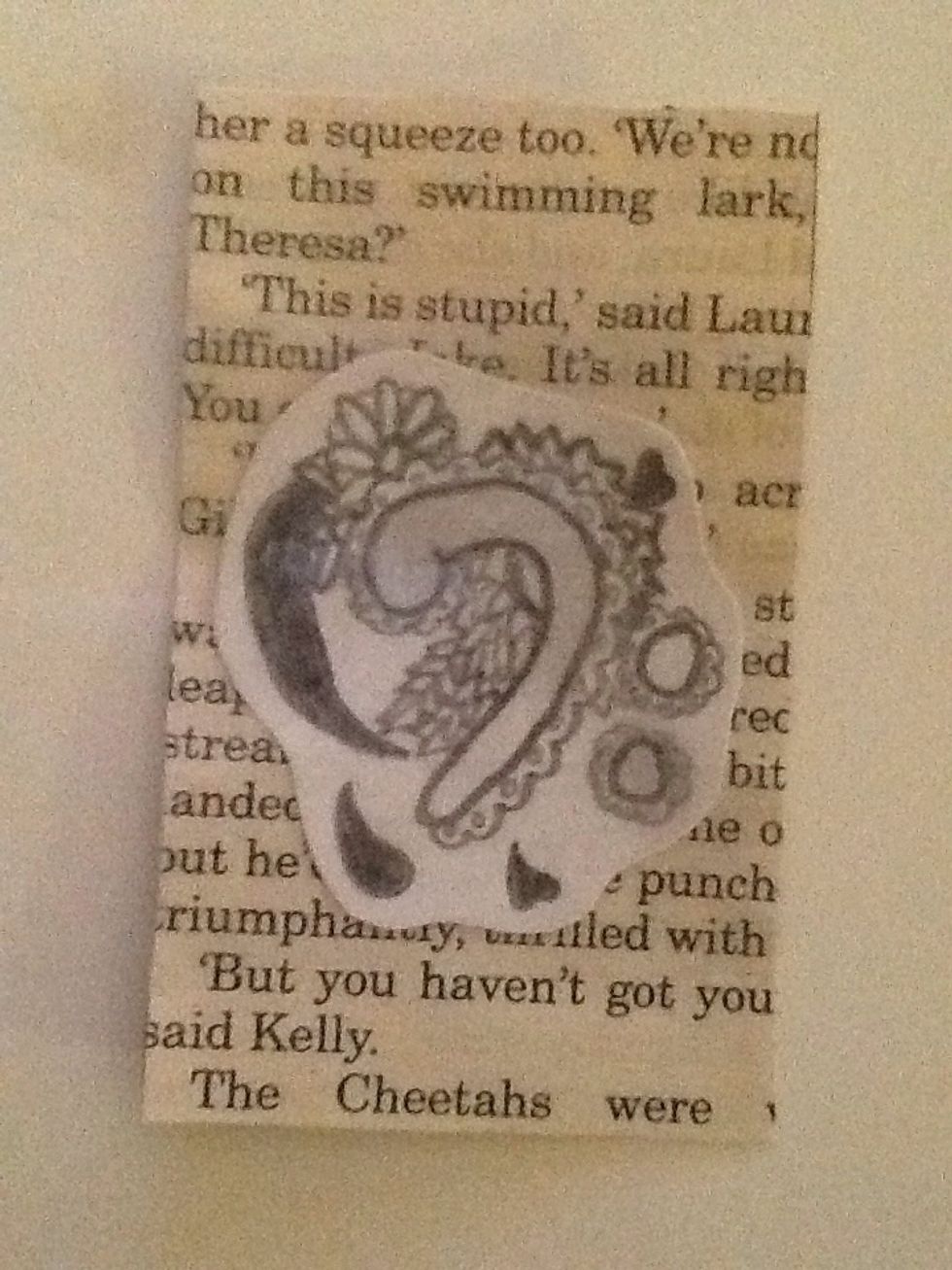 Tape it on and your done!