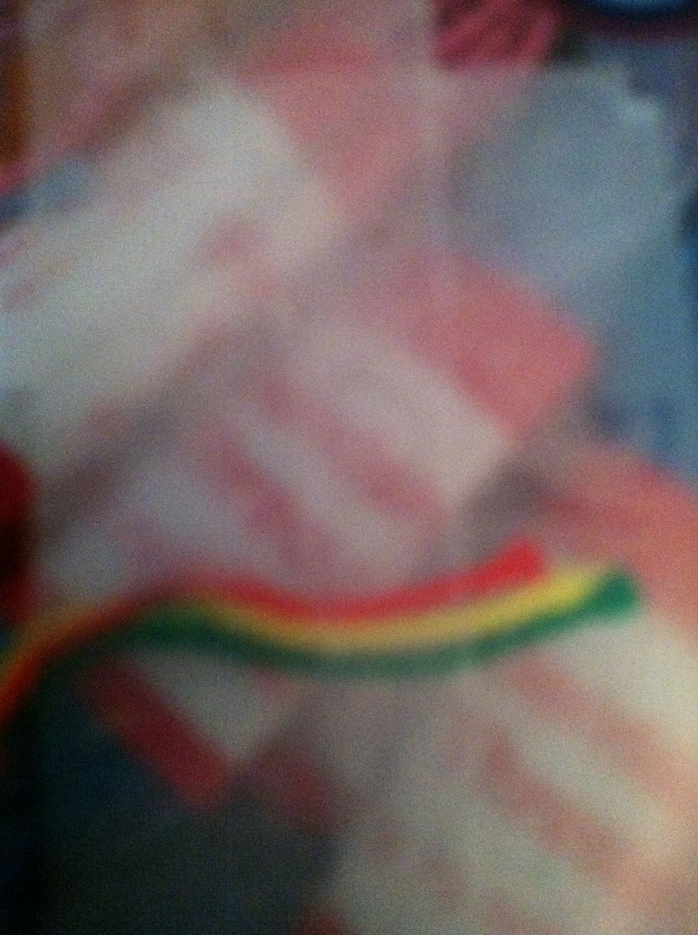 Tape it to a stable place I taped it to stable box