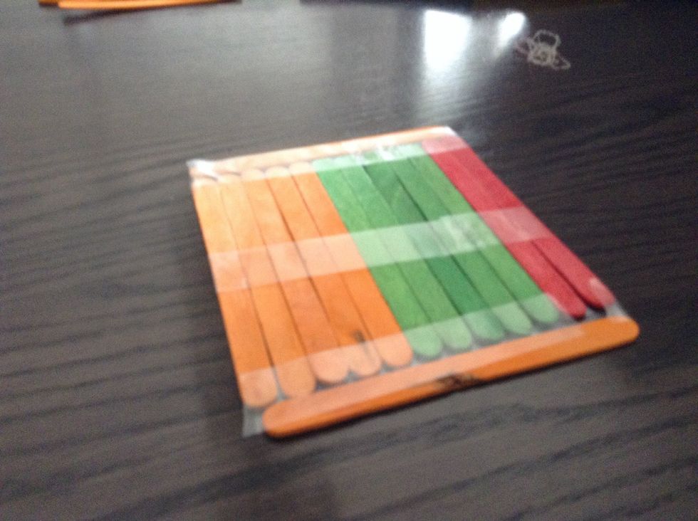 Tape it together so it does not move