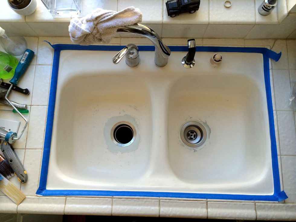 How to resurface a sink - B+C Guides