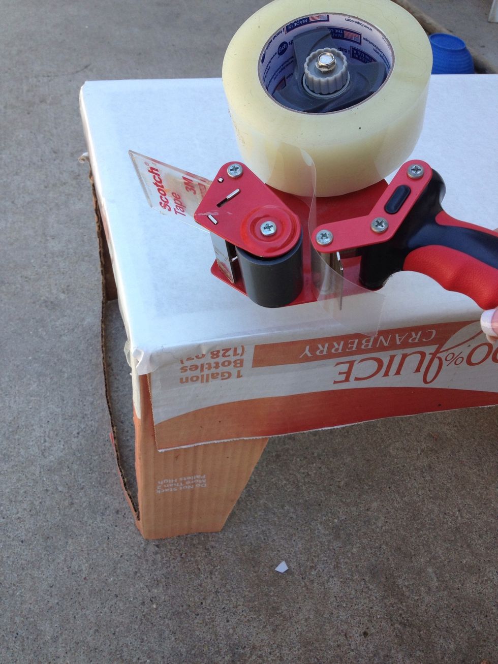 Tape securely.