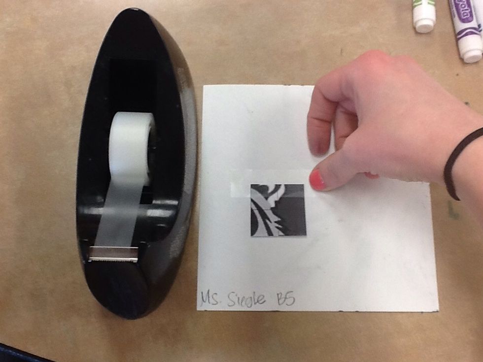 Tape your puzzle piece to the back of your project. Hand into teacher. If you are done early, find your grid worksheet from last time on the turquoise table.